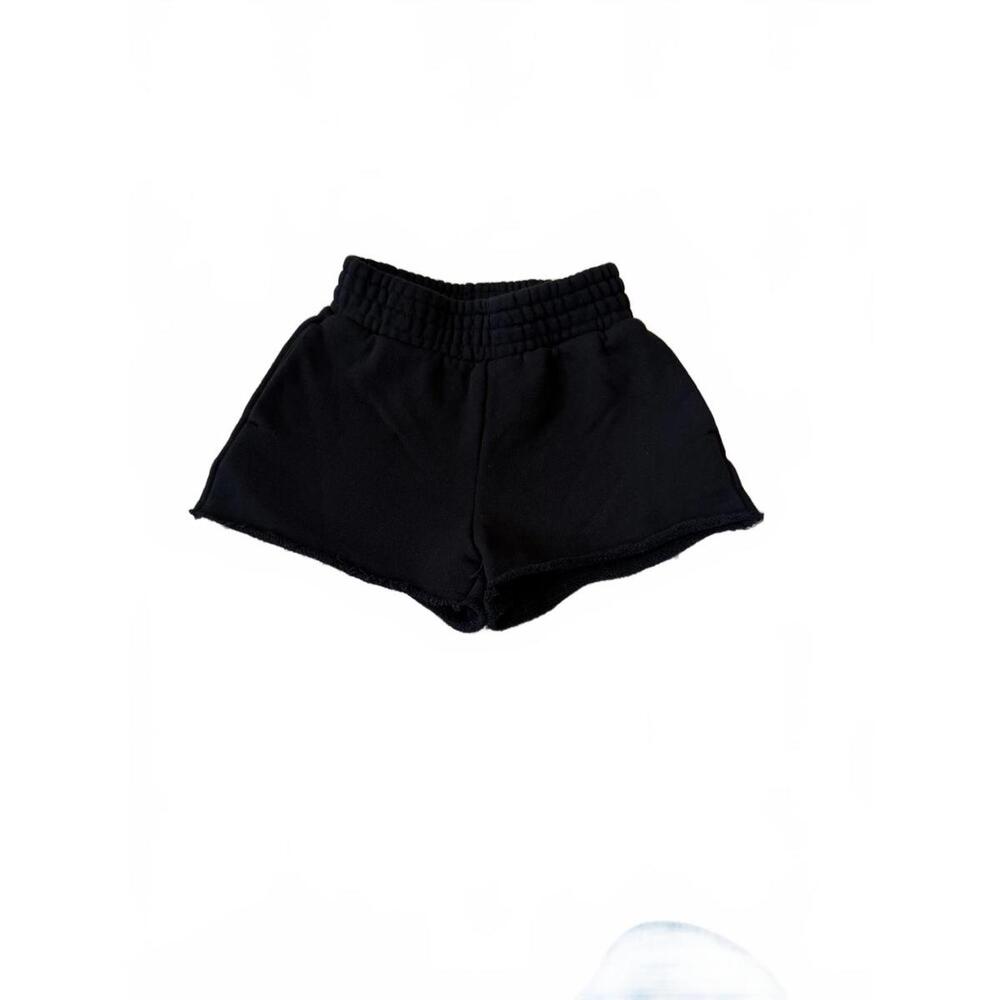 KatieJ NYC Tween Black Dylan Sweat Shorts‎ Girls Size Small (8-10)